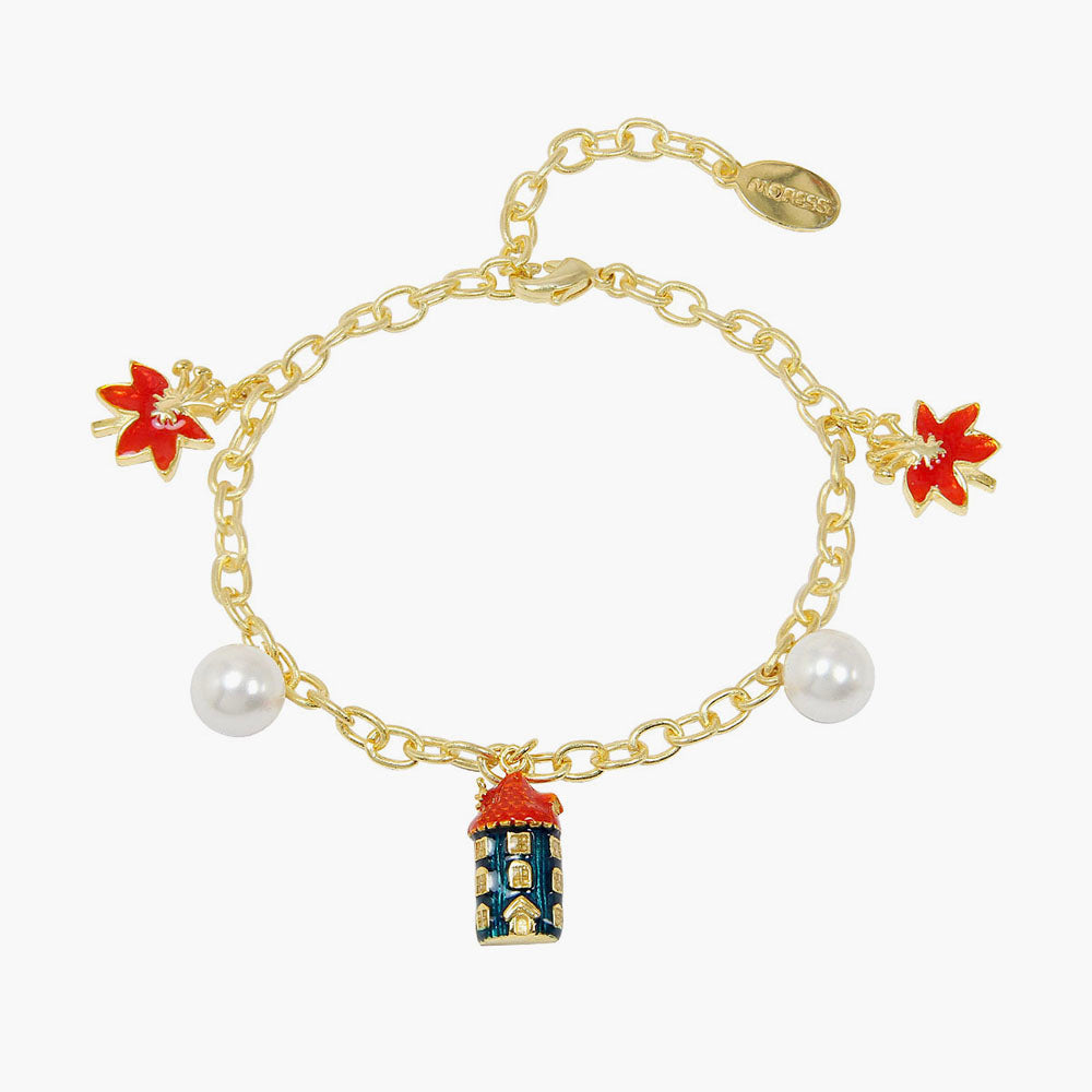 Moominhouse Gold Chain Bracelet