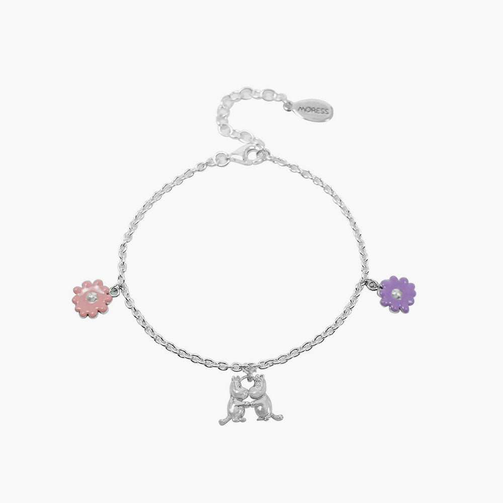 Moomin and Sorkmaiden Silver Bracelet