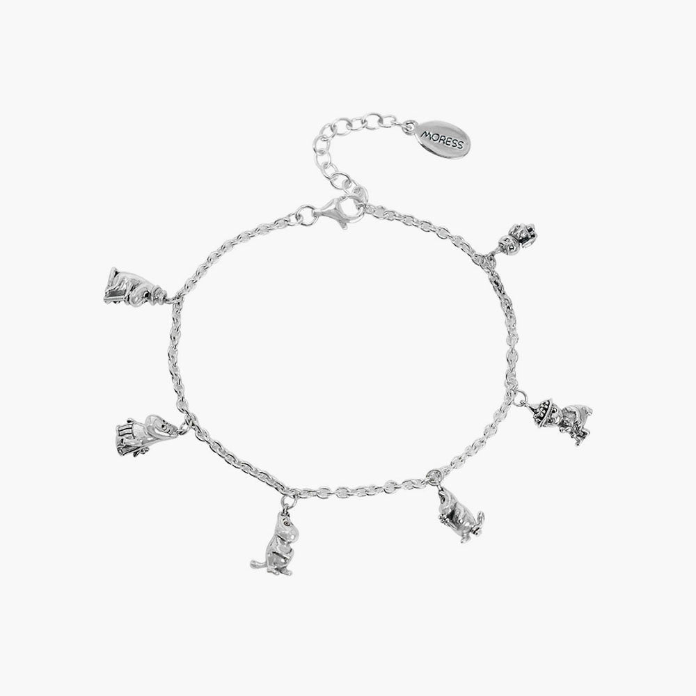 Moomin Family Silver Bracelet