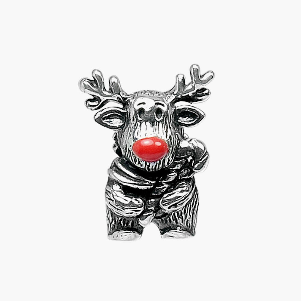 Rudolph Candy Cane Bead