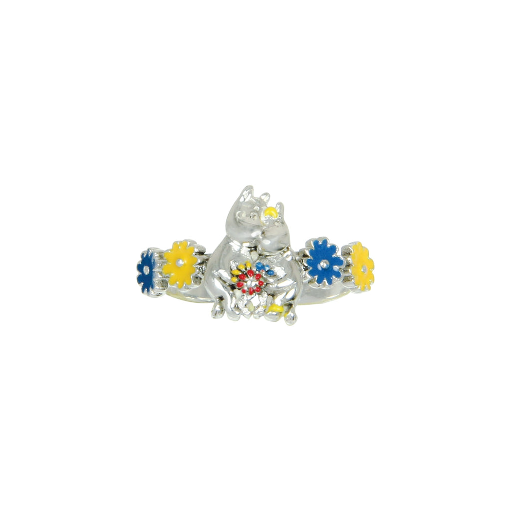 Moomin and Snorkmaiden Flower Ring