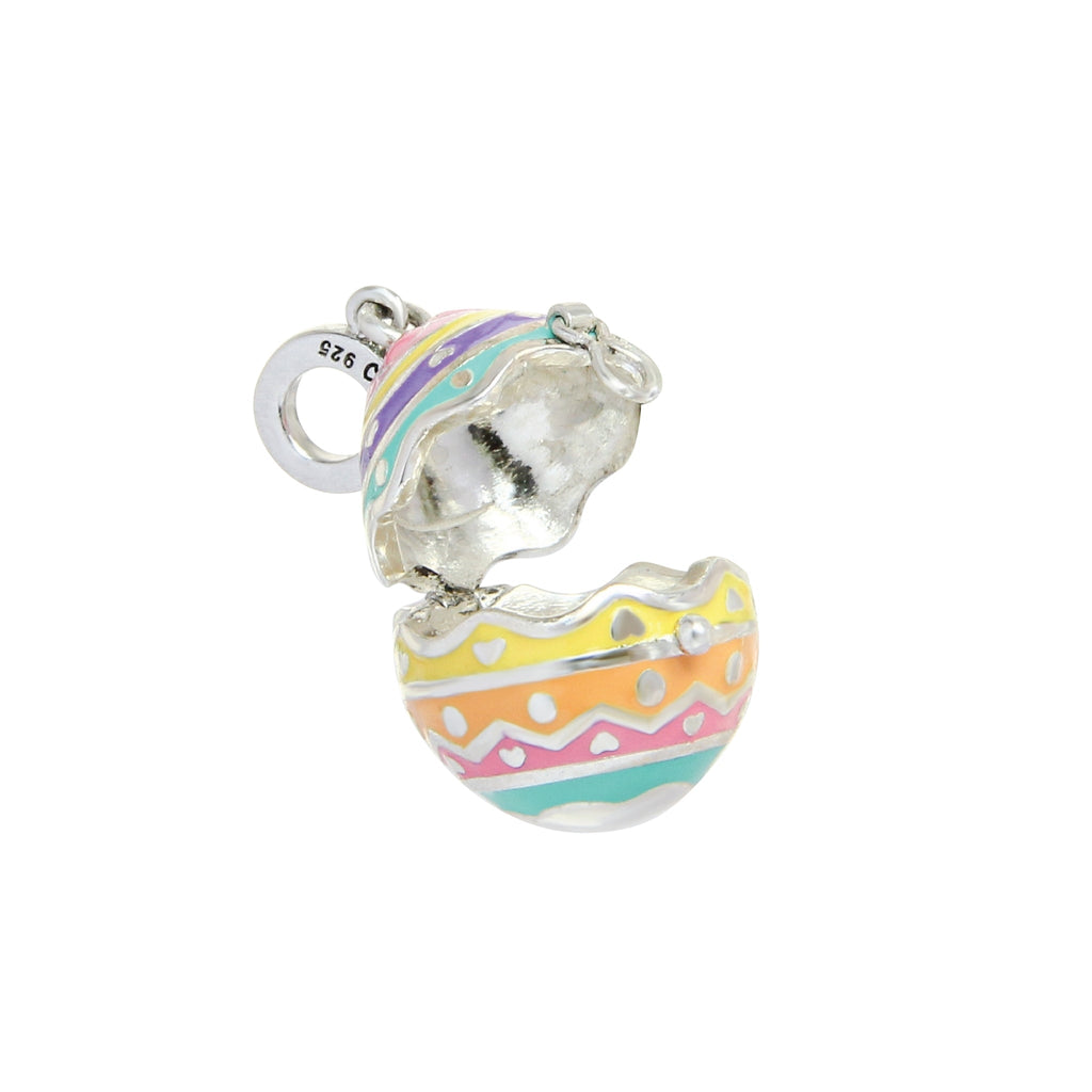 Easter Bunny Locket and Bead