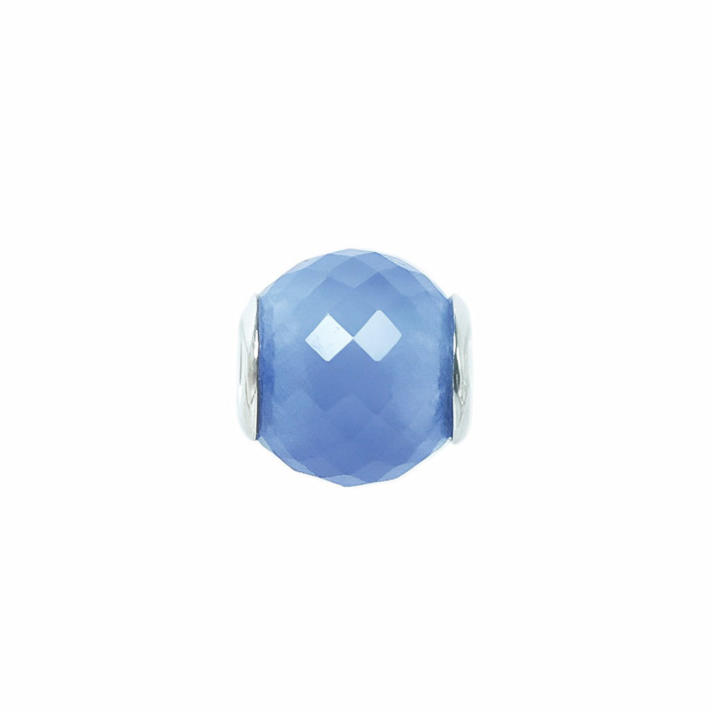 Blue Chalcedony Stone Bead