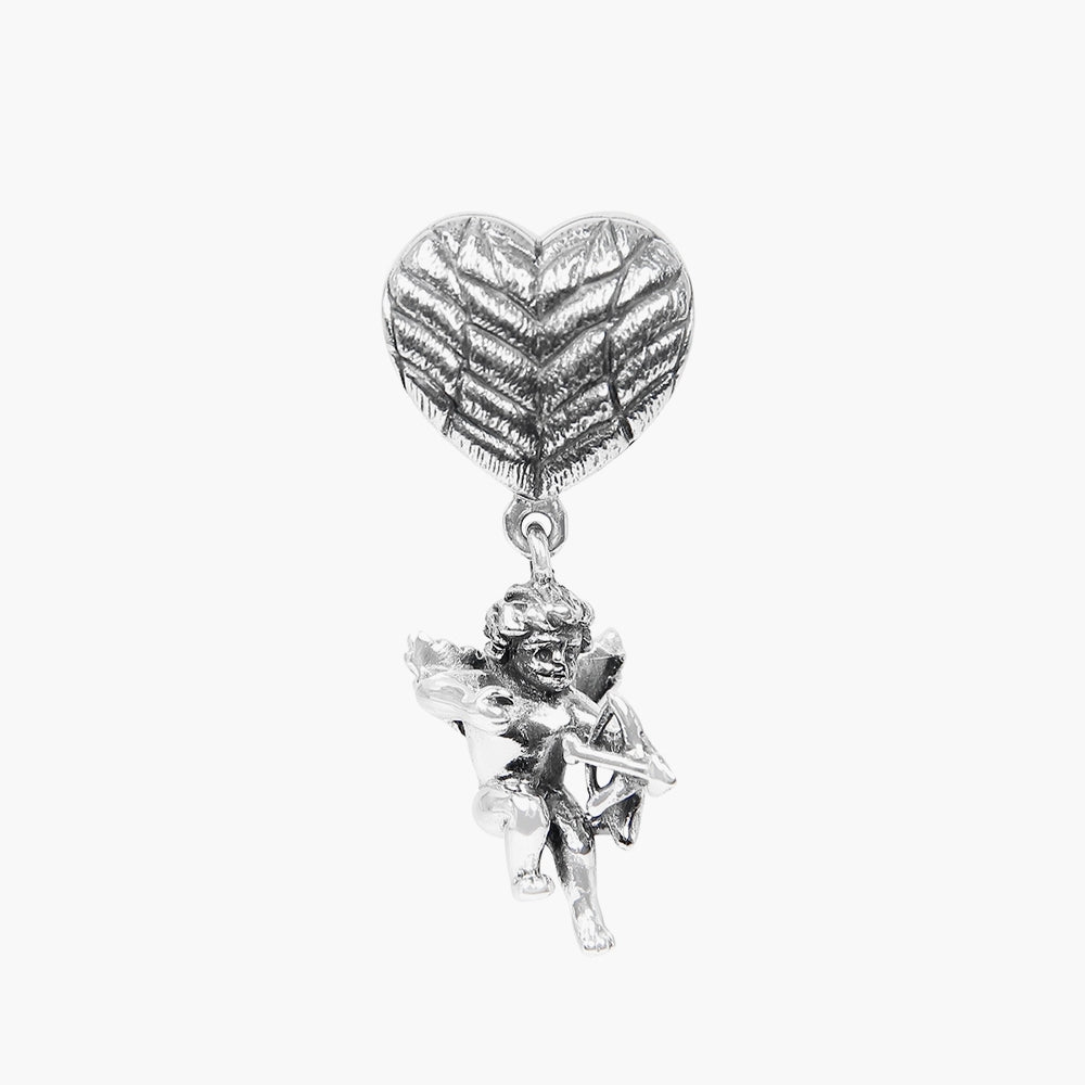 Cupid Heart Dangle Bead
